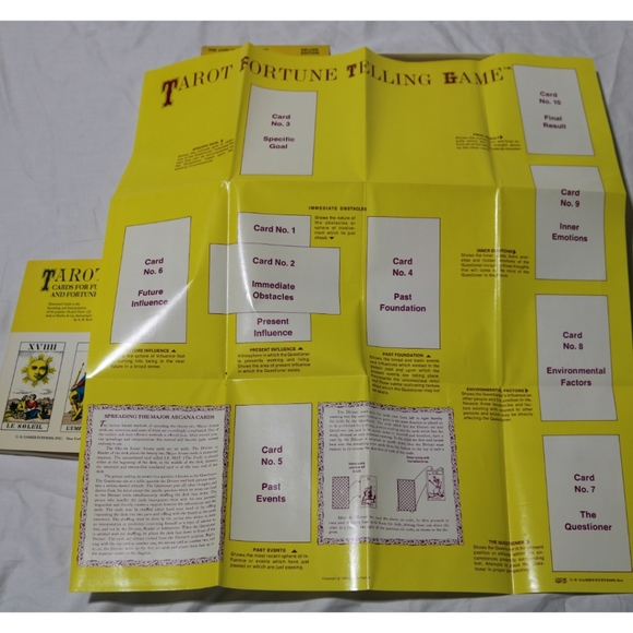 SOLD!!  VTG Tarot Card Deluxe Edition 1JJ Deck Switzerland - Picture 9 of 13